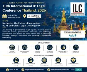 10th International IP Legal Conference Thailand, 2026